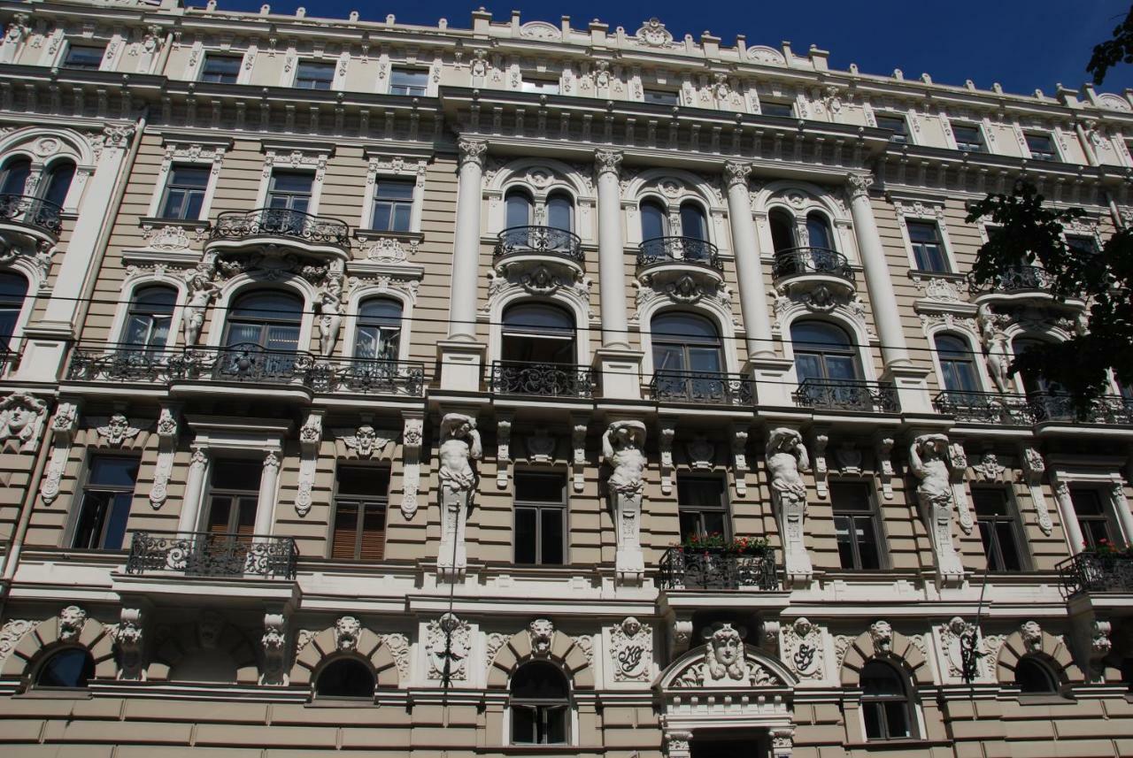 Apartments In Art Nouveau District Ryga Zewnętrze zdjęcie